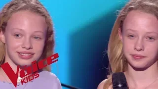 A Great big World Ft. Christina Aguilera - Say Something|Abby & Sarah|The Voice Kids|Blind Audition