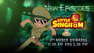 Little Singham - New Episodes | Starts 2nd March | 11.30 am & 5:30 pm | Discovery Kids India
