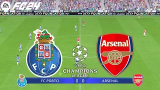 FC 24 | FC Porto vs Arsenal - UCL UEFA Champions League 2024 - PS5™ Gameplay