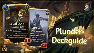 Gangplank Sejuani PLUNDER still strong after patch | Deckguide and Gameplay