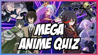 Mega Anime Quiz - Openings, Endings, OST, Instrumental, Silhouettes and More! + Bonus