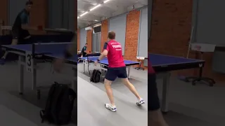 Алексей Ливенцов может после травмы #настольныйтеннис #тренировка