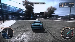 NFS Most Wanted 2005 tollbooth race (with mods)