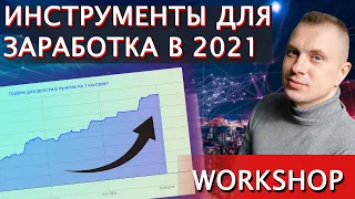 Инструменты для заработка в 2021 году