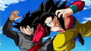 Goku SSJ4 Vs Goku Black!!!(Hindi)
