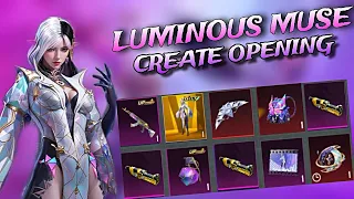 New ultimate set / Luminous Muse Set  & New upgrade-gun M762 Hit effect New Crate OPEING Lucky spin