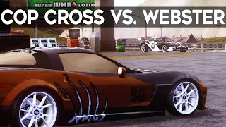 NFS Most Wanted - Chevrolet Corvette Z06 (Cop Cross) vs. Chevrolet Corvette C6 (Webster)