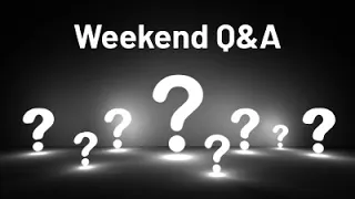 Weekend Q&A - Sat May 25th - Tech Support for the Future
