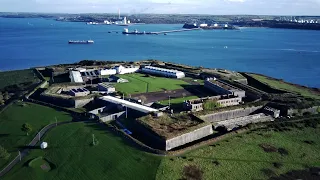 34) Spike Island - Cork County - Ireland (video 4K)