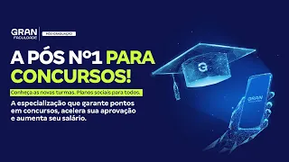 A pós n° 1 para concursos!