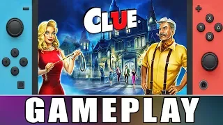 Clue Board Game - The Classic Mystery Game - Nintendo Switch Gameplay