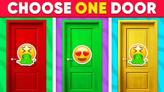 Choose One DOOR...! 🚪 1 GOOD and 2 BAD ✅❌ Daily Quiz