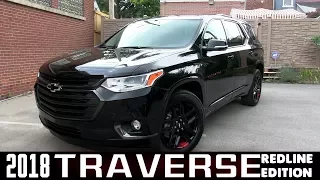 All-New 2018 Chevrolet Traverse Premiere Redline Edition Overview @ Dan Cummins Chevrolet/ Buick