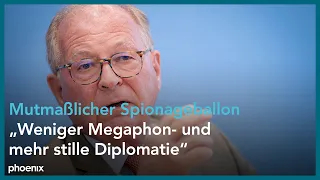 phoenix tagesgespräch mit Wolfgang Ischinger zum mutmaßlichen chinesischen Spionageballon, 07.02.23