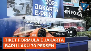 Tiga Hari Jelang Jakarta E-Prix 2023, Tiket Sudah Terjual 70 persen