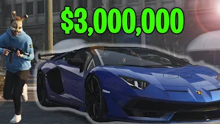 Robbing Banks In Stolen Luxury Cars on GTA RP