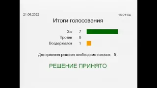 Заседание комитета по экономической политике, инвестициям, промышленности и предпринимательству