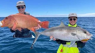 Slow Pitch Jigging and Bottom Fishing for Demersals | Beach Launch to get to Destination