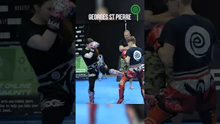 Georges St-Pierre Coaching Juniors MMA Striking