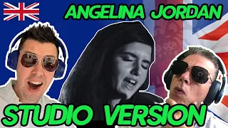 Angelina Jordan -  Easy On Me (STUDIO VERSION) (BRITS REACTION!)