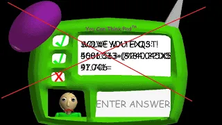 I removed the You Can Think Pad from every version of Baldi's Basics ( WITH TIMESTAMPS) read desc