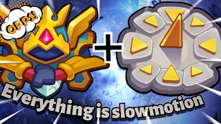 Rush Royale- How to control time! The best duo in rush! *BOREAS & C.O.P.* THEY NEVER WANT THEM PAIR!