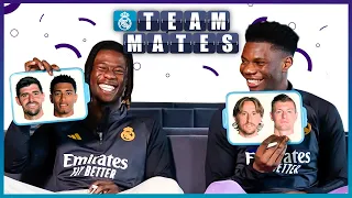 Who's got the best HAIRCUT? | Teammates: Camavinga & Tchouameni | Real Madrid