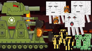 KV-44 in Minecraft Ep.1 - Cartoon about tanks #Valkyrieanimations