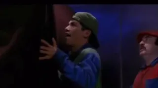 Super Mario bros movie goombas in the elevator scene