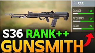 S36 BEST GUNSMITH IN CALL OF DUTY MOBILE |