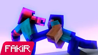 🎵FAKİR HEROBRİNE YENİLMEZ! (YENİLENMİŞ KLİP) - 🔥🎤 (Minecraft Music Video)