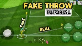 Surprise Your Opponents: Fake Throw Trick in Efootball 2024 Mobile