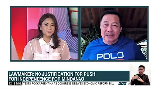 WATCH: Cong. Pantaleon Alvarez on push for an independent Mindanao | ANC