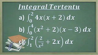 Tutorial lengkap integral tertentu