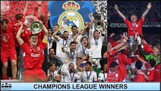 UEFA CHAMPIONS LEAGUE WINNERS – 1955-2021