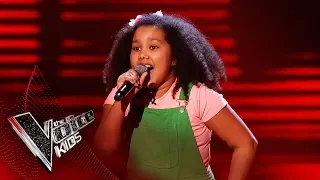 Rosa Performs ’Waka Waka (This Time For Africa)’ | Blind Auditions | The Voice Kids UK 2019