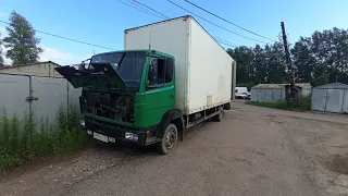 Обзор, новая покупка Mercedes 814 1993г.