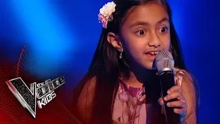 Leah performs ‘Part of Your World': Blinds 1 | The Voice Kids UK 2017