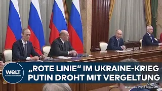 PUTINS KRIEG: Spannungen mit Westen nehmen zu! Russland zieht "rote Linie" bei der Ukraine-Hilfe