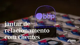 Experiência corporativa de relacionamento - Jantar Blip com chef Elisa Fernandes & Cósmica Cozinha