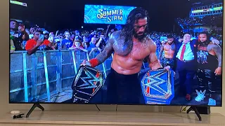 Roman Reigns Defeats Brock Lesnar At WWE Summerslam 2022!!! Ryders Reaction! 😳