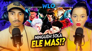 WLO - Guerra em Shibuya [ Jogo do Abate /Jujutsu Kaisen ] [React do Casal]🔥