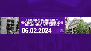 IGLESIA DE LA CIENCIA CRISTIANA, - "Nigromancia antigua y moderna, alias Mesmerismo ..." - 06.02.24