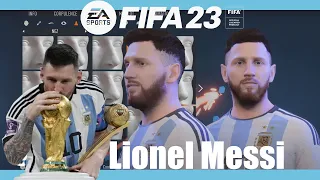 FIFA 23 - Create Lionel Messi WORLD CUP Pro Clubs (Face Creation)