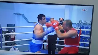 Marko Milun - Boxing counterpunch TKO victory (against good boxer Vladan Babic)