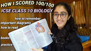 #36  How to score 100/100 in ICSE Class 10 Biology