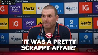 'We stayed optimistic about what we were trying to achieve' | Demons Press Conference | Fox Footy