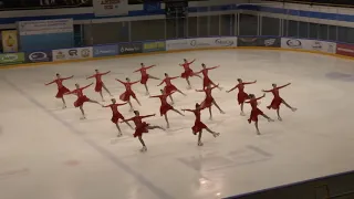 Команда «Пируэт» (Оренбург). 2nd Hevelius Cup 2018. Pirouette Free Skating.