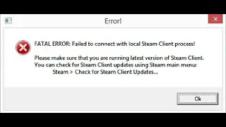 Ошибка «Fatal Error failed to connect to local steam client process» при запуске CS:GO