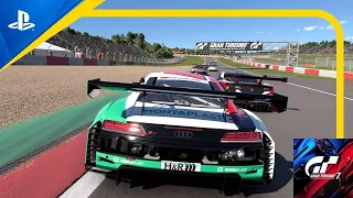 Gran Turismo 7 | Test Race | Nürburgring GP | Audi R8 LMS Evo | Onboard